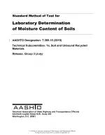 AASHTO T 265-15 (2019)
