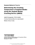 AASHTO TP 92-14 (2018)
