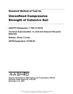 AASHTO T 208-15 (2019)