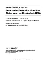 AASHTO T 164-14 (2018)