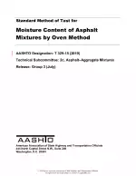 AASHTO T 329-15 (2019)