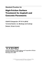 AASHTO PP 79-14 (2018)