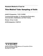 AASHTO T 207-12 (2020)