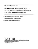 AASHTO PP 64-11 (2017)