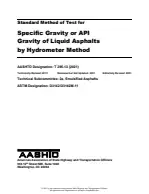 AASHTO T 295-13 (2021)