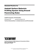 AASHTO PP 98-20 (2021)