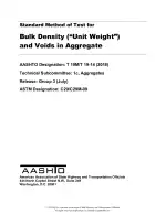 AASHTO T 19M/T 19-14 (2018)