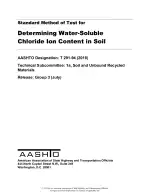 AASHTO T 291-94 (2018)