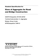 AASHTO M 43-05 (2018)