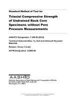 AASHTO T 226-90 (2018)