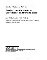 AASHTO T 219-87 (2018)