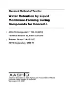 AASHTO T 155-13 (2017)