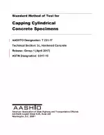 AASHTO T 231-17
