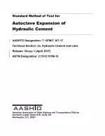 AASHTO T 107M/T 107-17