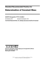AASHTO PP 97-19 (2021)