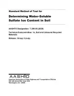 AASHTO T 290-95 (2020)