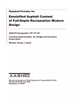 AASHTO PP 101-20