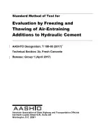 AASHTO T 188-05 (2017)
