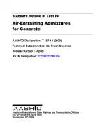 AASHTO T 157-12 (2020)
