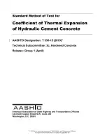 AASHTO T 336-15 (2019)
