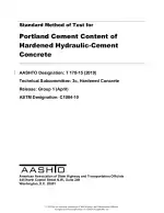 AASHTO T 178-15 (2019)