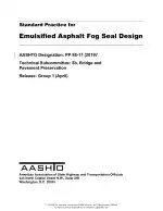 AASHTO PP 88-17 (2019)