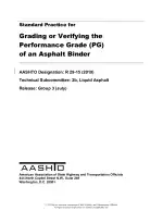 AASHTO R 29-15 (2019)