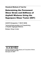 AASHTO T 320-07 (2020)