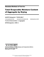 AASHTO T 255-00 (2021)