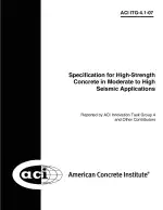 ACI ITG-4.1-07