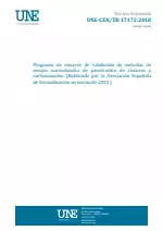UNE-CEN/TR 17172:2018
