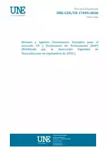 UNE-CEN/TR 17499:2020