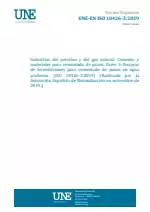 UNE-EN ISO 10426-3:2019