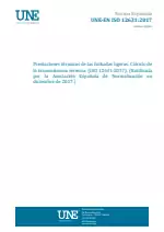UNE-EN ISO 12631:2017
