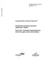 AS/NZS 60335.2.103:2011 (IEC TEXT)
