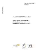 AS 5100.2 Supp 1:2007