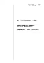 AS 1379 Supp 1:1997