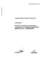 AS/NZS 60598.2.22:2005