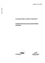 AS/NZS 1163:2009