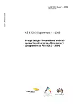 AS 5100.3 Supp 1:2008