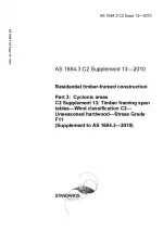 AS 1684.3 C2 Supp 13:2010