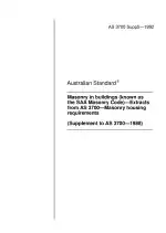 AS 3700 Supp 5:1992