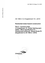 AS 1684.3 C3 Supp 10:2010