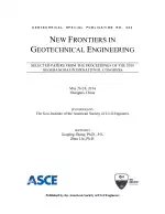 New Frontiers in Geotechnical Engineering