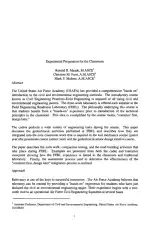Educational Issues in Geotechnical Engineering