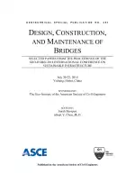 Design, Construction, and Maintenance of Bridges