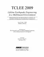 TCLEE 2009: Lifeline Earthquake Engineering in a Multi Hazard Environment