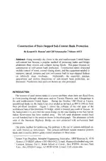 Soil-Cement and Other Construction Practices in Geotechnical Engineering