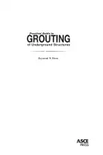 Practical Guide to Grouting of Underground Structures
