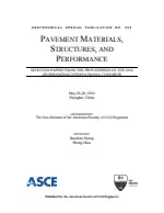 Pavement Materials, Structures, and Performance
